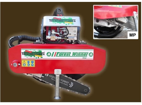Graifer cu fierastrau Tecnomeccanica TP 155 Professional MP-I - excavator 4,5 - 16 t. de vanzare